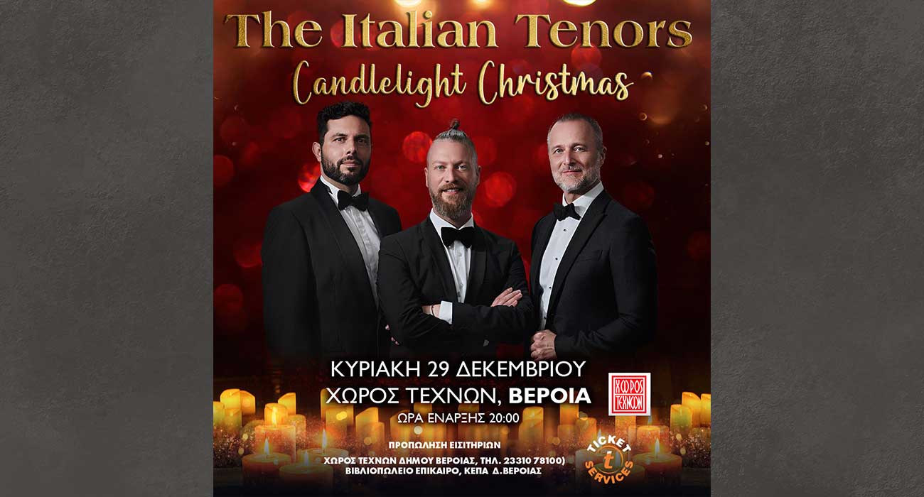 The Italian Tenors – A Touch of Candlelight Christmas